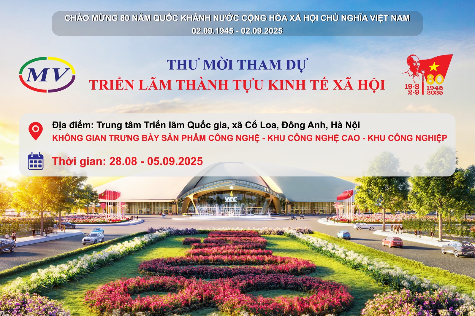 MINH VŨ TẠI TRIỂN LÃM THÀNH TỰU KINH TẾ - XÃ HỘI