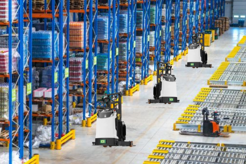 🤖Xe nâng tự động Minh Vũ: Giải pháp an toàn và đáng tin cậy cho kho hàng của bạn